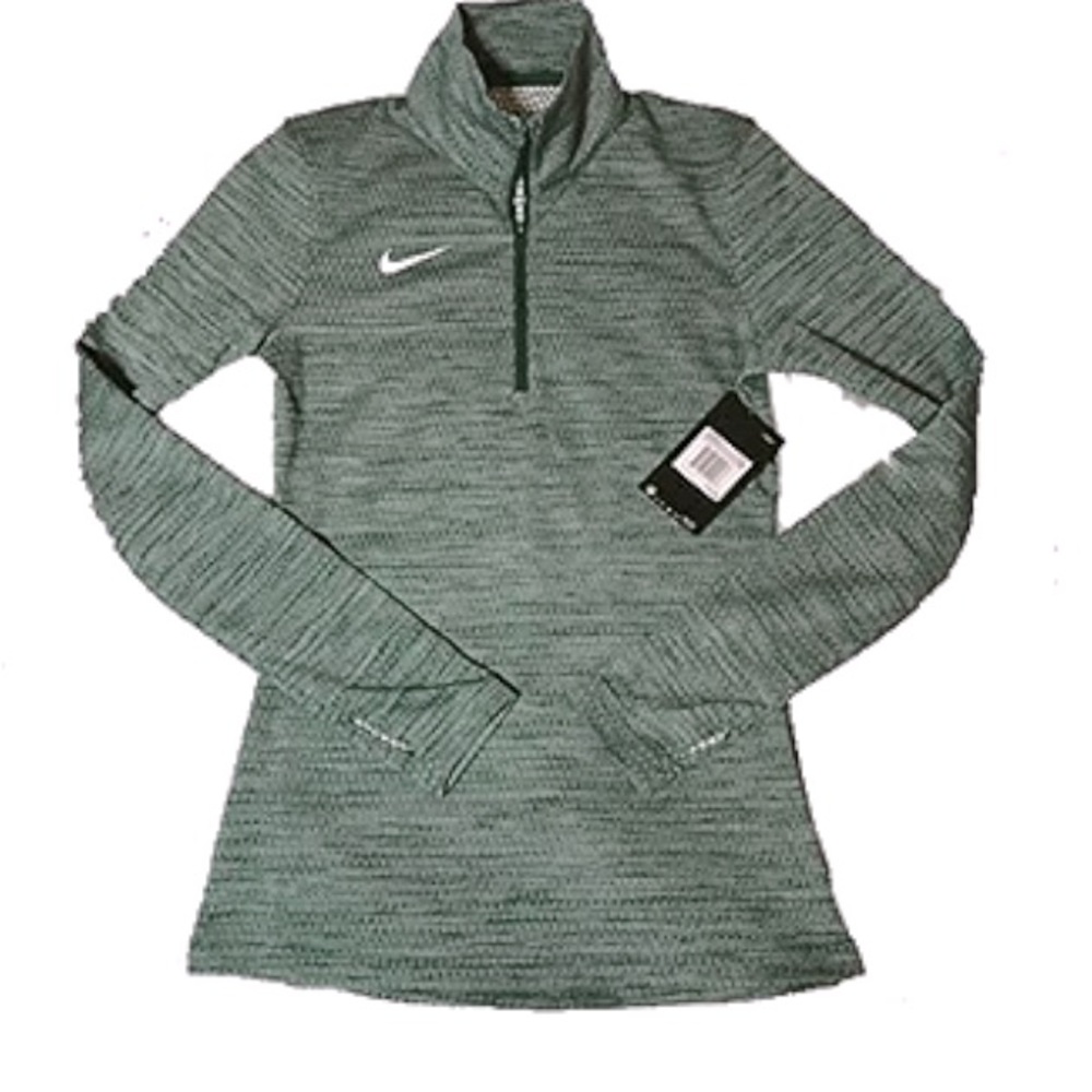 Nike Pullover Dri-Fit Green Large Womens - Picture 5 of 5